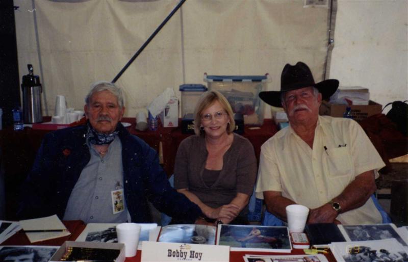 Bob Hoy, Ginny Shook, and Don Collier